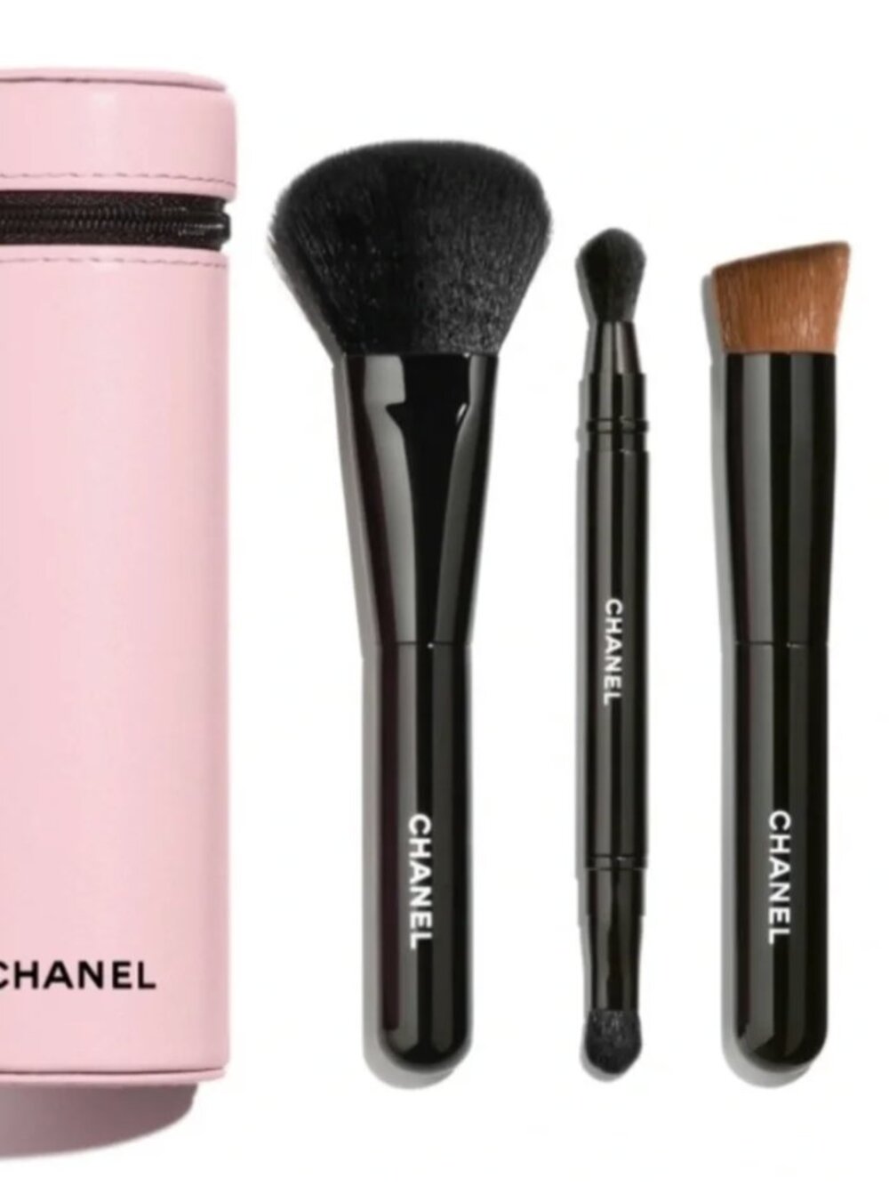 Chanel Codes Couleur Limited Edition Brush Set with Pouch No.111